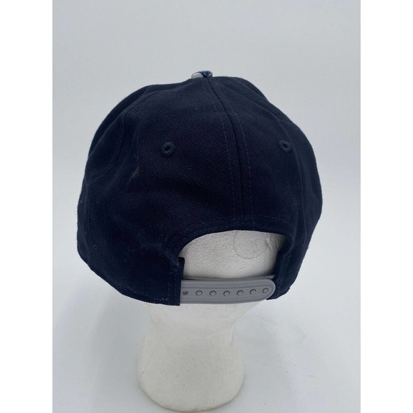 NY Yankees Baseball Hat Cap New Era 9Fifty Official MLB Navy Blue White Print - Picture 2 of 8